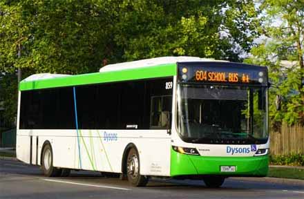 Volgren Optimus Volvo B7RLE Dysons